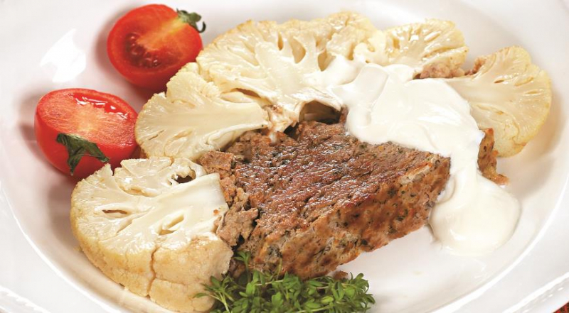 ЦВЕТНАЯ КАПУСТА, фарширована м'ясом