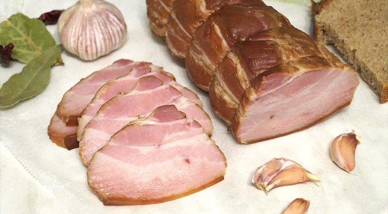 грудинка ГАРЯЧОГО копчення - ГОТУЄМО У коптильні 