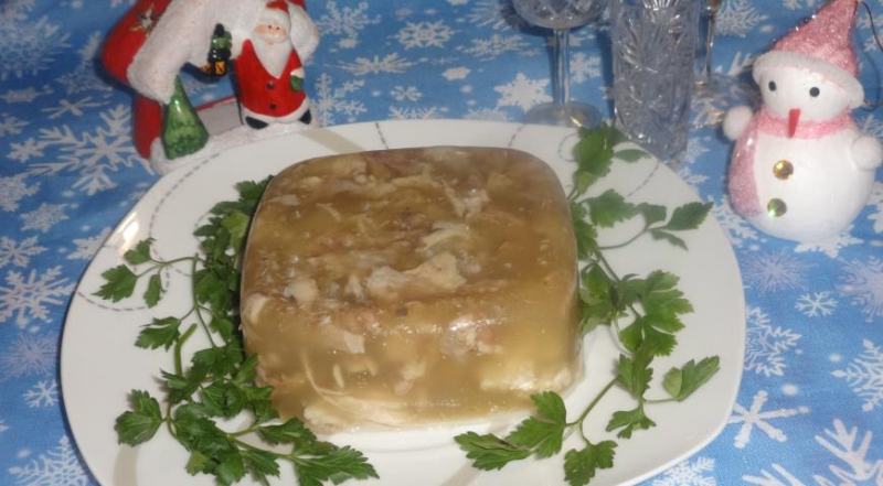 холодець з свинини І КУРКИ