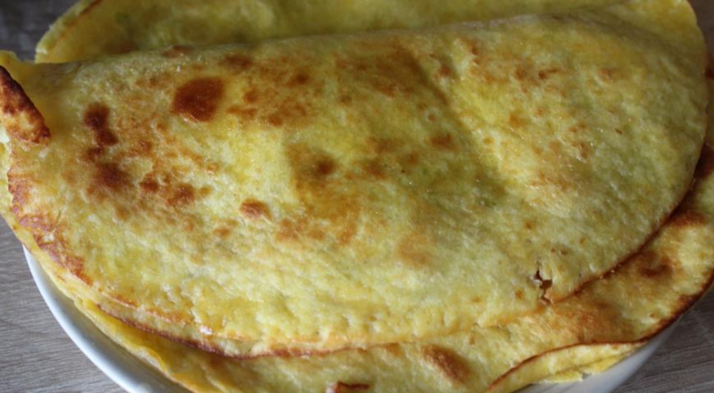 Кесаділья з шинкою І СИРОМ