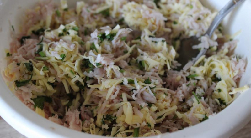Кесаділья з шинкою І СИРОМ