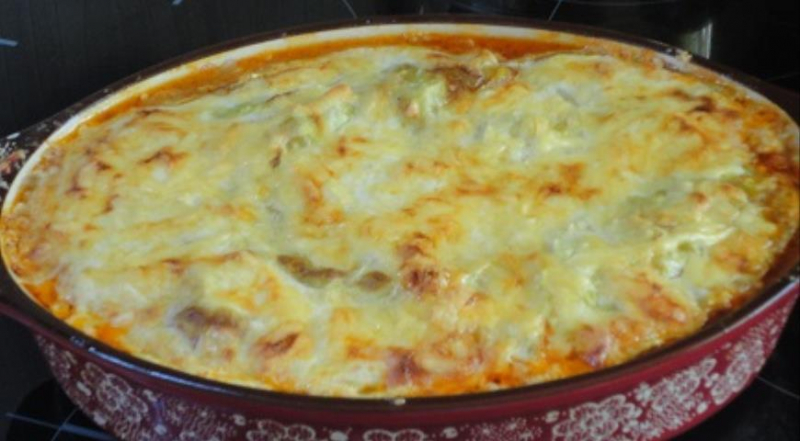 ЛАЗАНЬЯ З капустяного листя