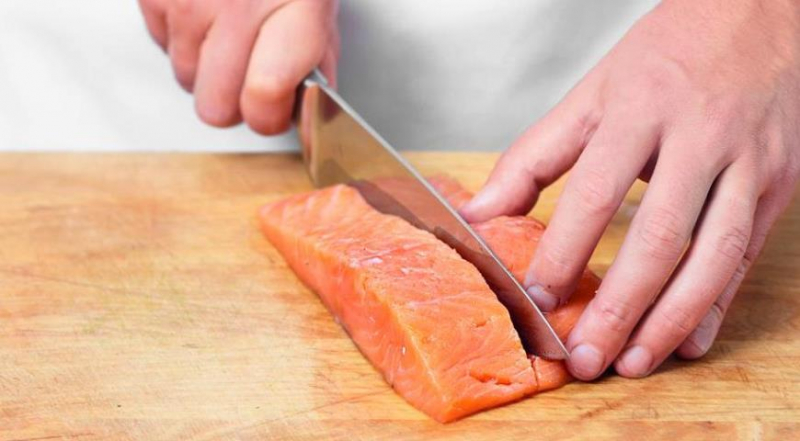 ЛОСОСЬ З грибний вінегрет