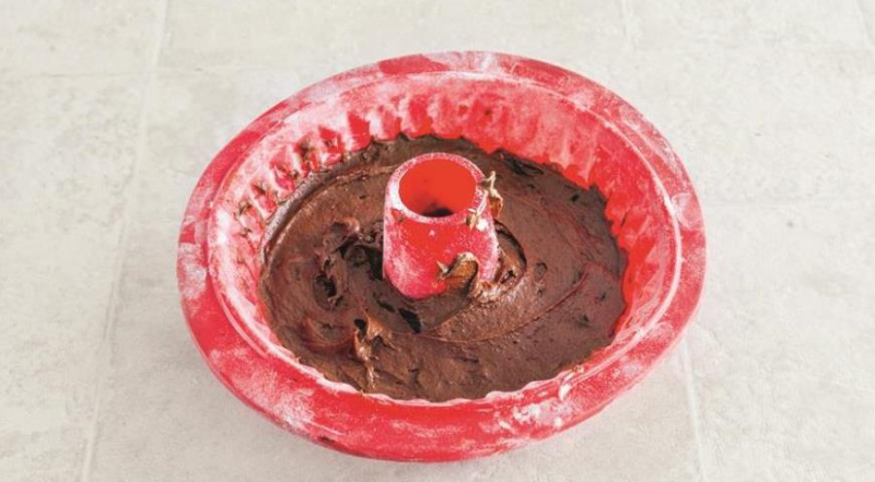 Шоколадний кекс з чорносливом